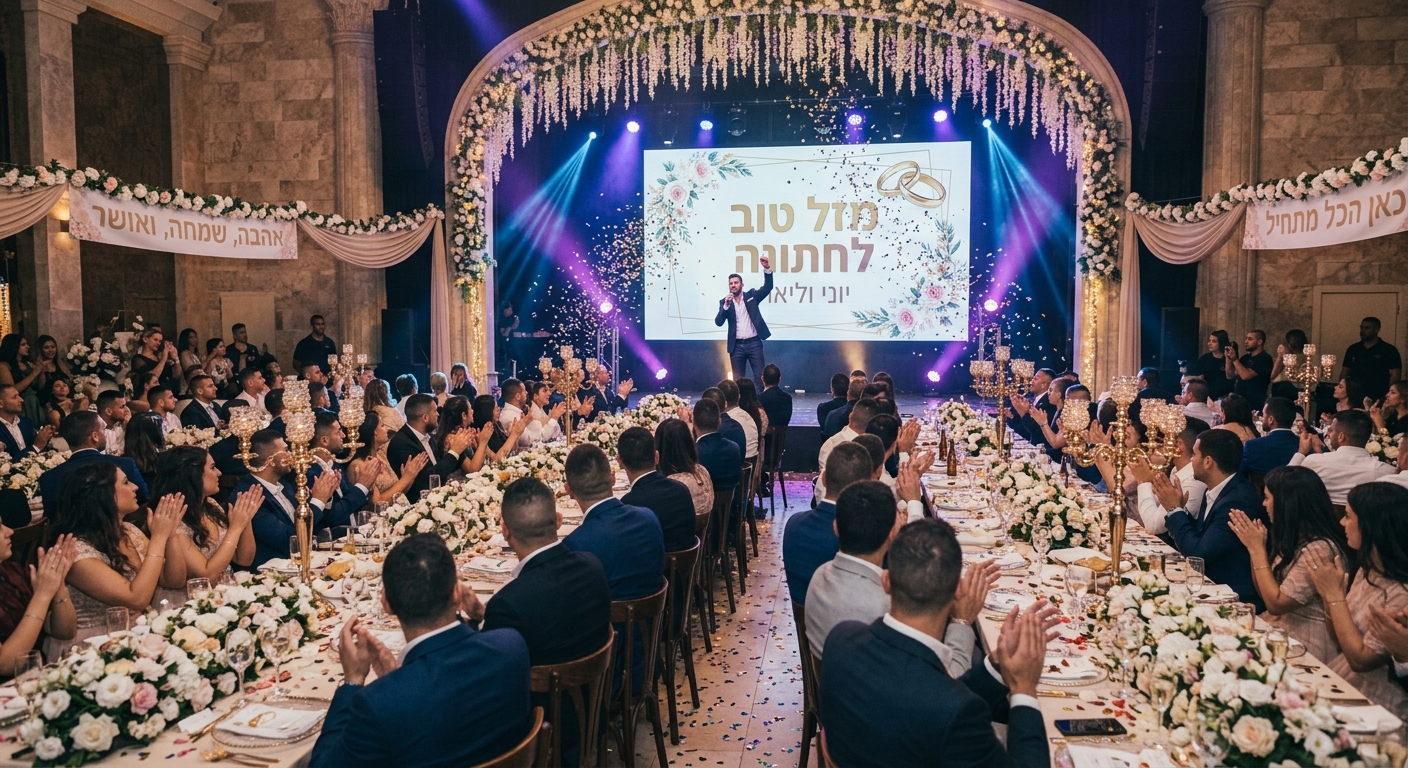 אירוע חתונה אינטראקטיבי - זיפ זאפ
